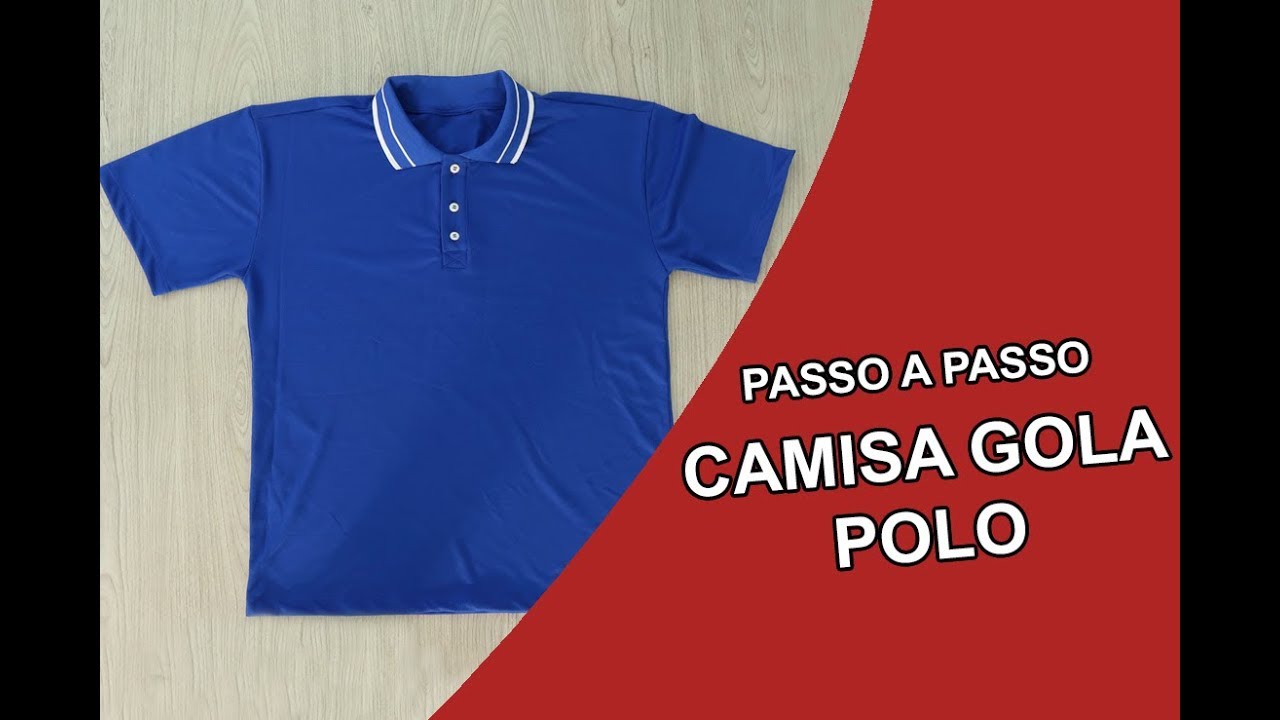 COMO FAZER UMA CAMISA GOLA POLO