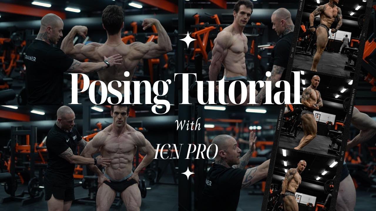 ICN Posing Tutorial / ICN Bodybuilding / Quarter Turns / Mandatory Posing