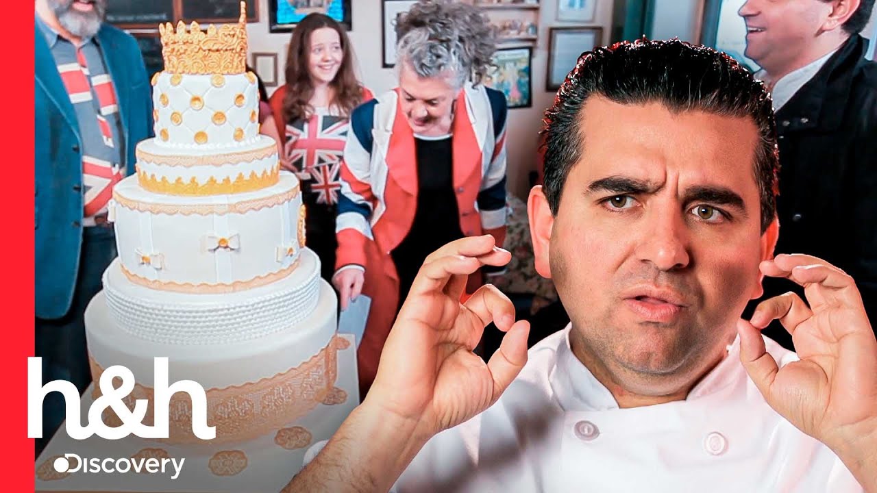 Bolo majestoso para o bebê da família real britânica | Cake Boss | Discovery H&H Brasil
