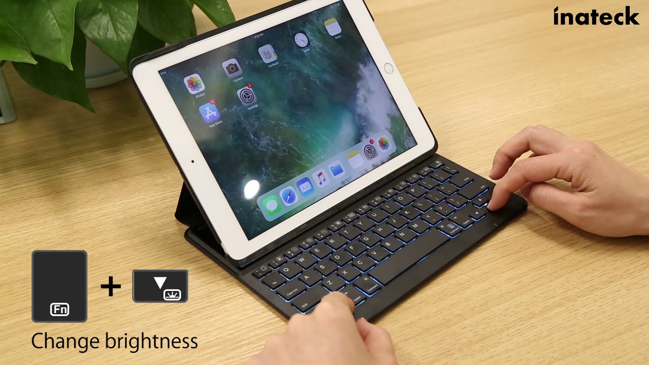 How to change Inateck Keyboard backlight and brightness?