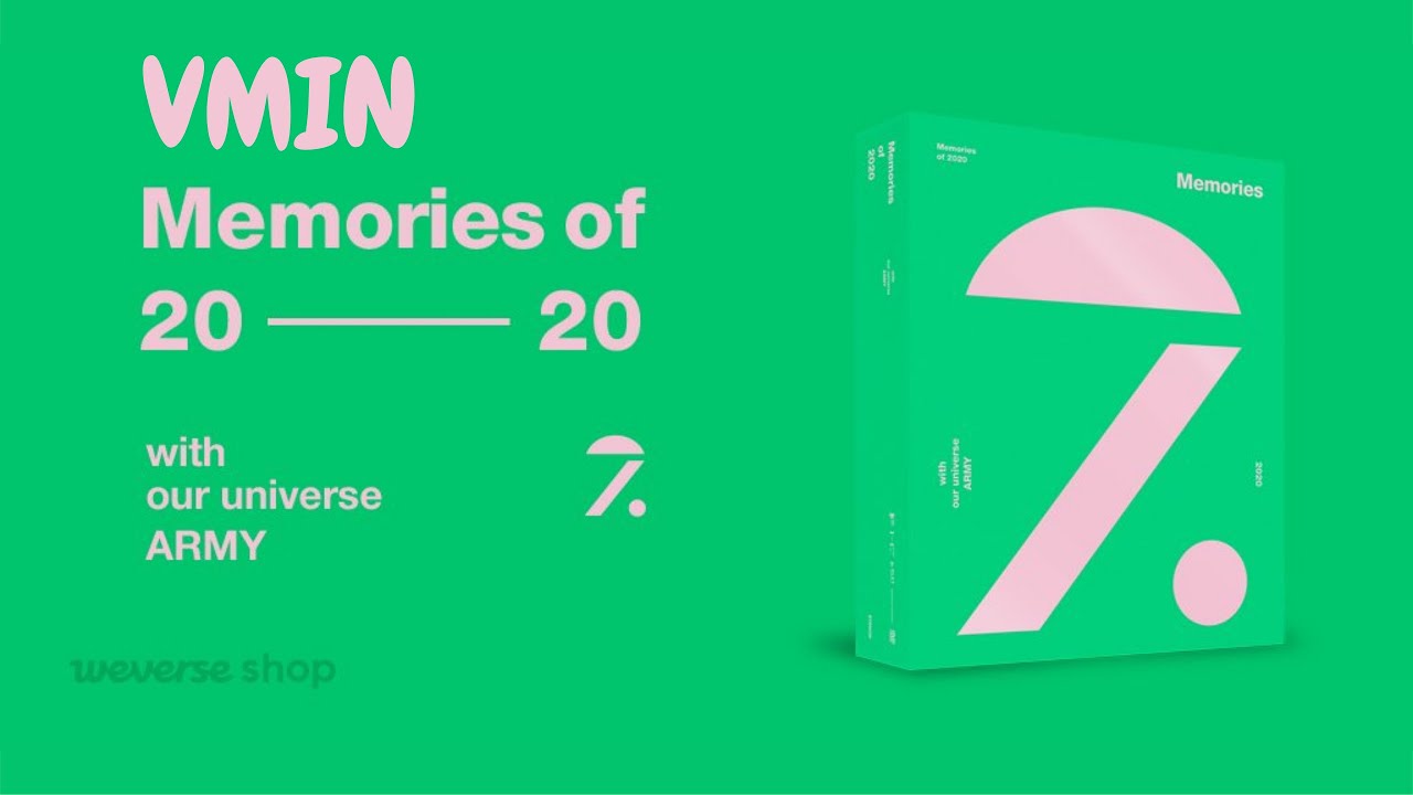 VMIN Memories Of 2020 - Disc 4 | BTS (방탄소년단) Jimin And Taehyung Are Soulmates