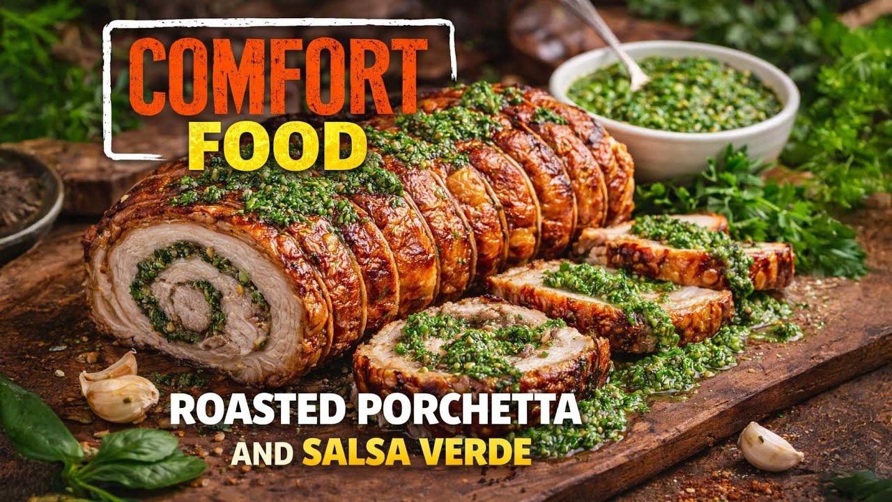 Hearty Coq au vin, Crispy Porchetta, Billionaire Shortbread | Comfort Food | S2 E11 | Flambe!