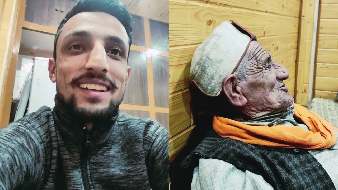 थोड़ी सी बातचीत नाना जी के साथ अपने पहाड़ी भाषा में