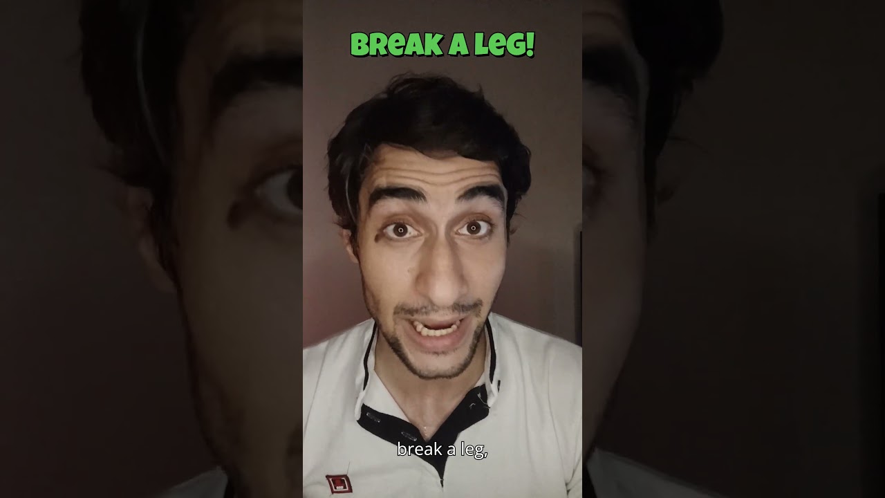 Why &lsquo;Break a Leg&rsquo; Doesn&rsquo;t Always Mean Good Luck 🎭🚫🍀