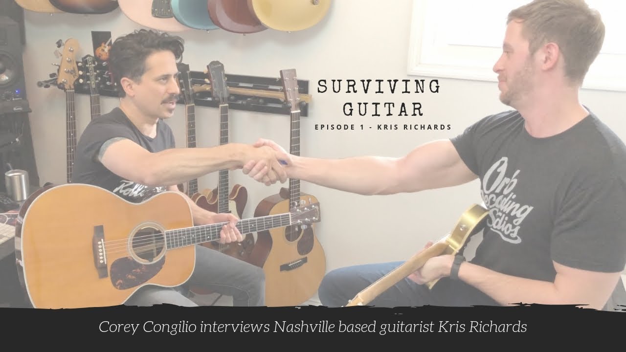 COUNTRY lick lesson! Kris Richards plays some MONSTER guitar and we chat!