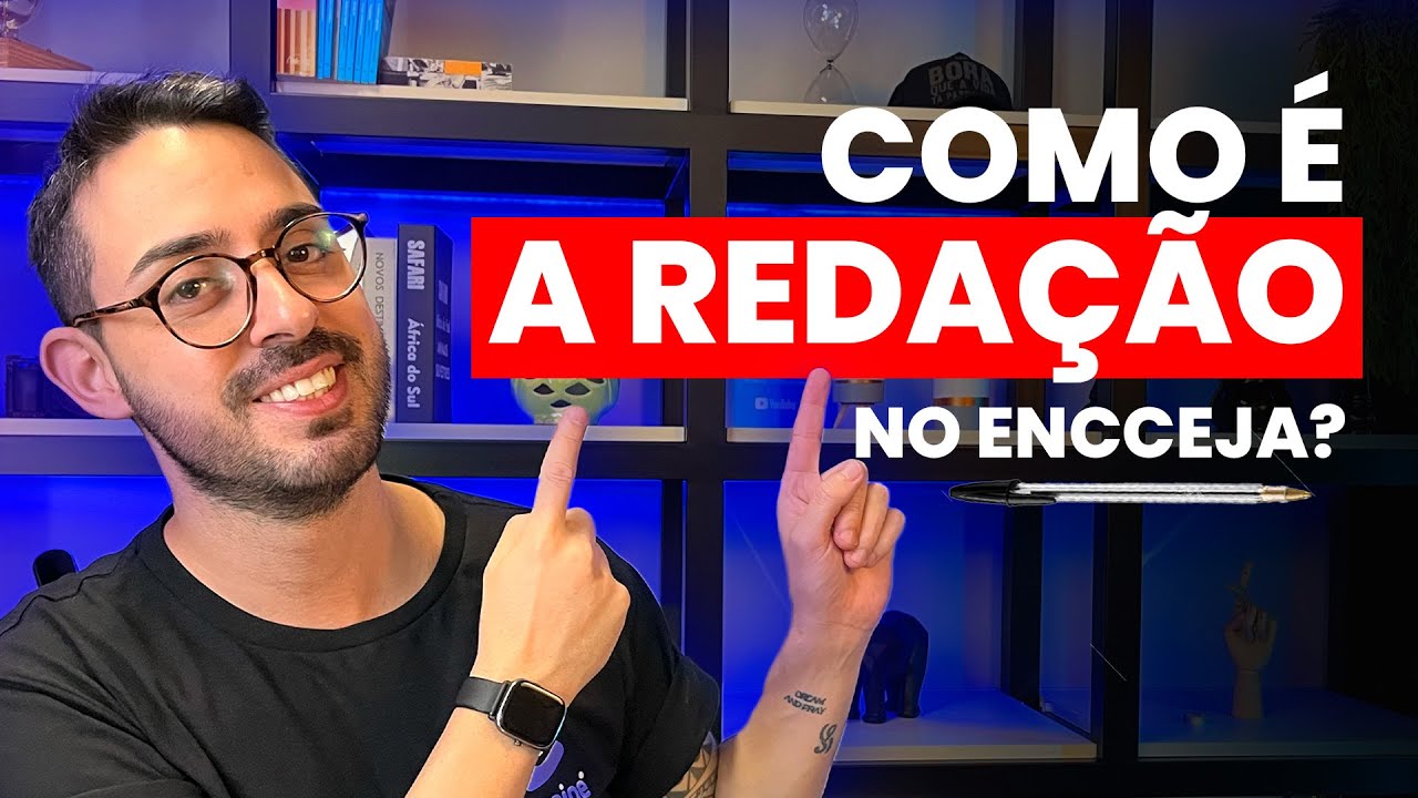 Como &eacute; a REDA&Ccedil;&Atilde;O no ENCCEJA?