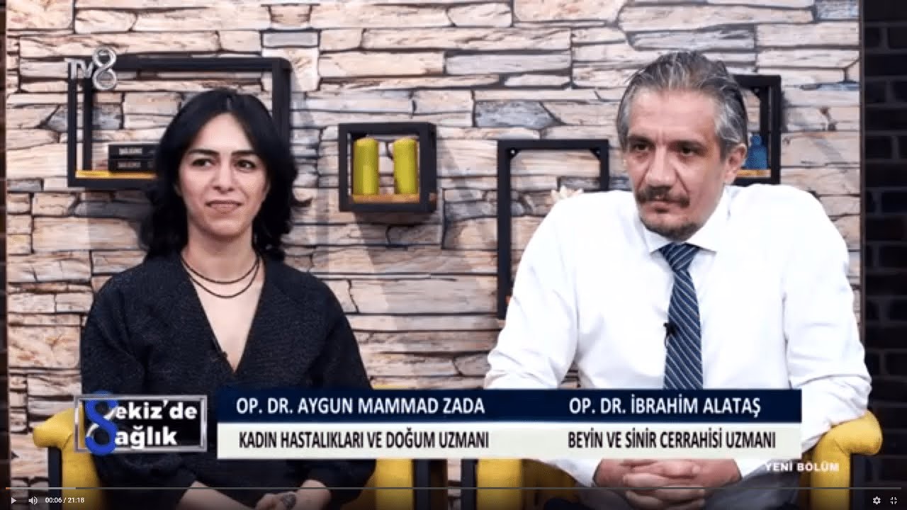 Spina Bifida Nedir ? | Op. Dr. Aygun Mammad Zada, Op .Dr. İbrahim Alataş | 8'de Sağlık