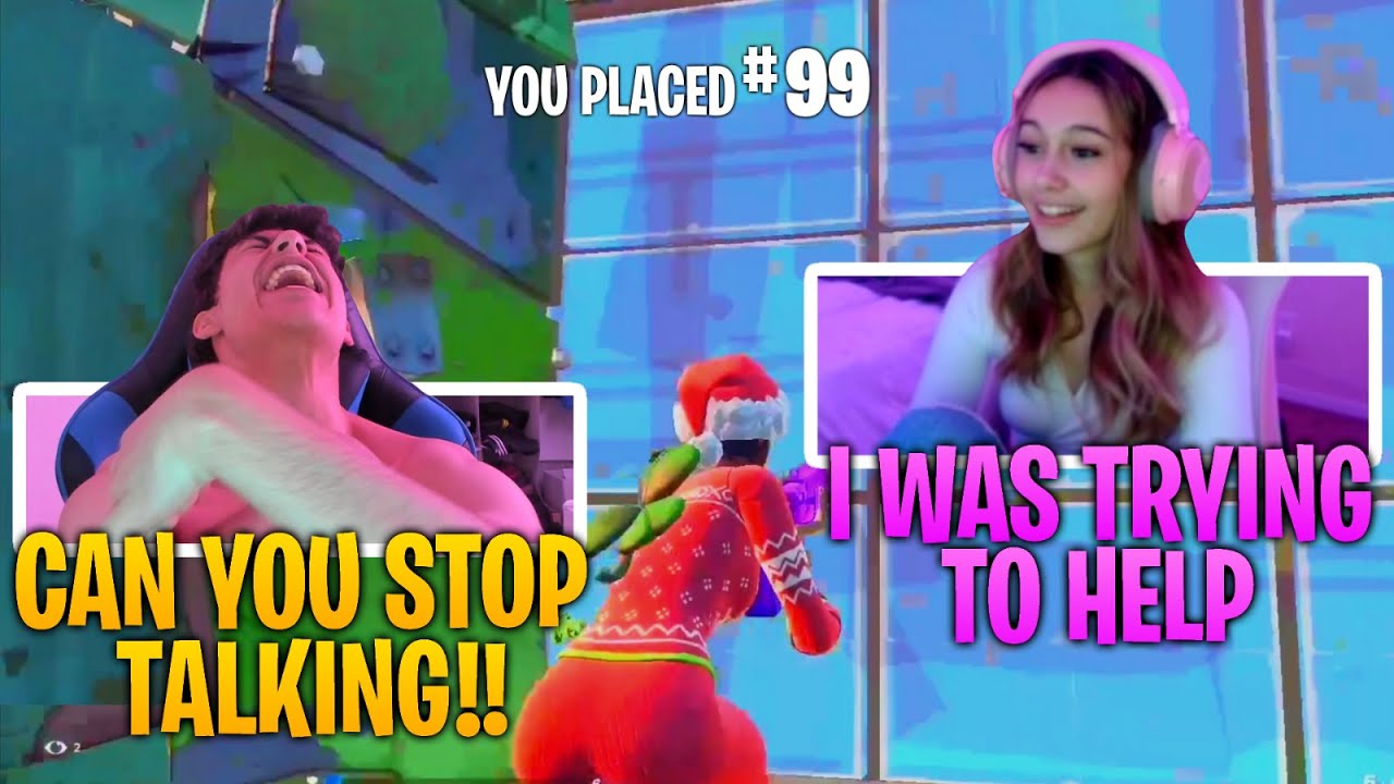Ronaldo *GOES OFF* At E-GIRL After She DISTURBS Him While Playing Arenas!