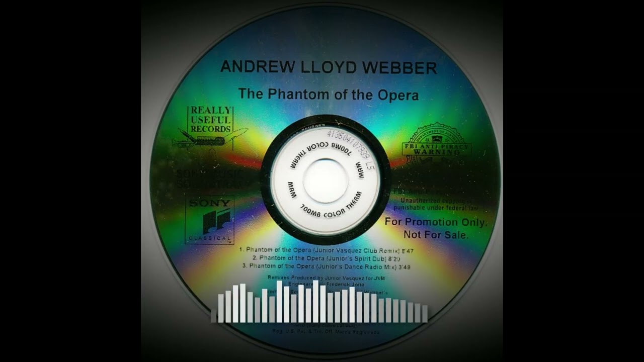 Andrew Lloyd Webber - The Phantom Of The Opera (Junior Vasquez Club Remix)