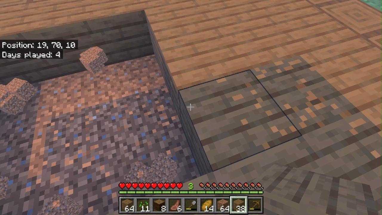 Minecraft making base