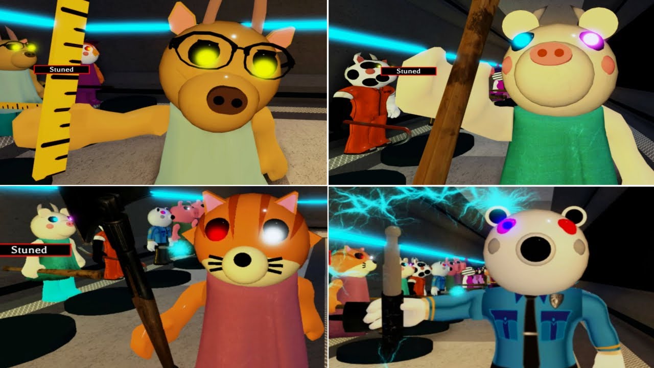 ALL REDESIGN JUMPSCARES - Roblox Piggy 2 RP