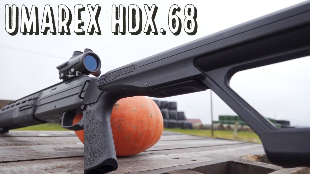 Первый взгляд на помповое ружье Umarex HDX.68
