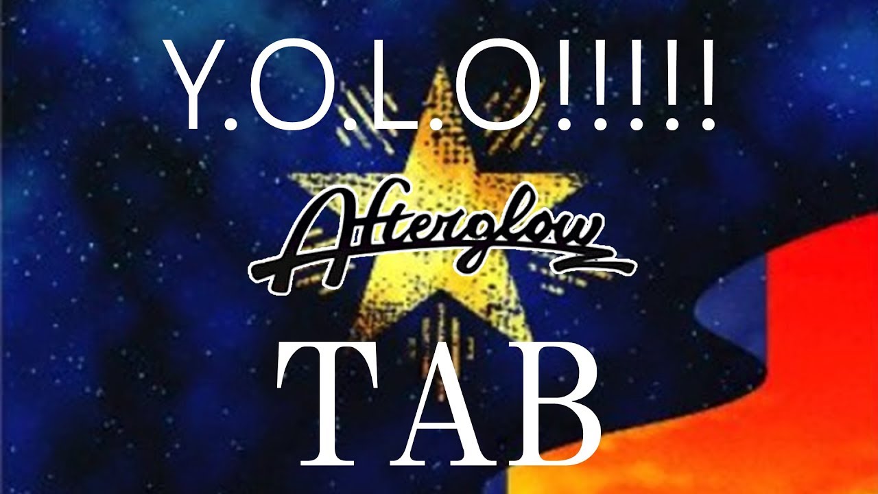 【 Afterglow 】 Y.O.L.O!!!!! ギター TAB譜 両パート【 バンドリ！ 】