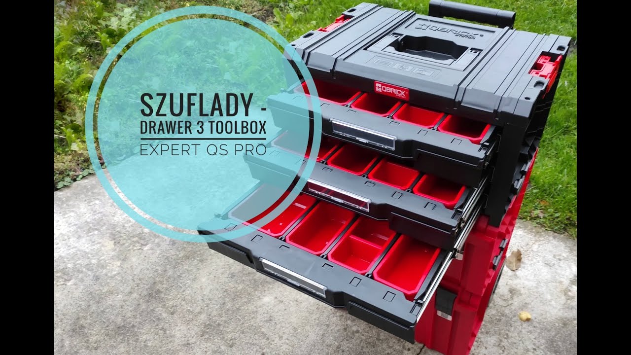 SZUFLADY QBRICK -  Drawer 3 Toolbox Expert Qbrick System Pro