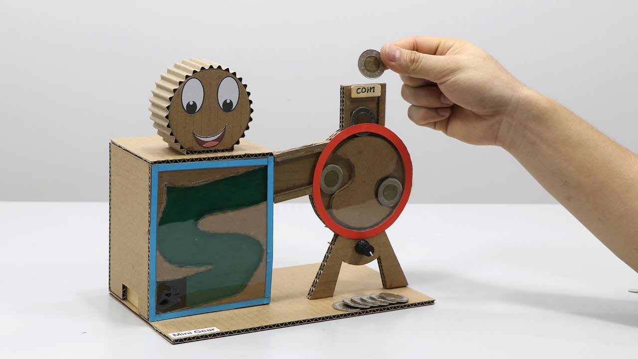 DIY Coin Saving Machine at Home