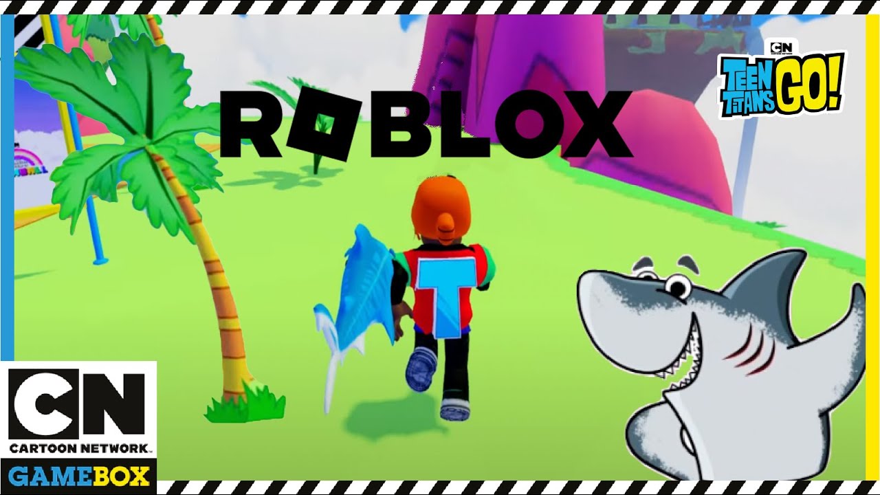 Teen Titans Go Game On! Gameplay | SharkWeek &ndash;  | Cartoon Network GameBox