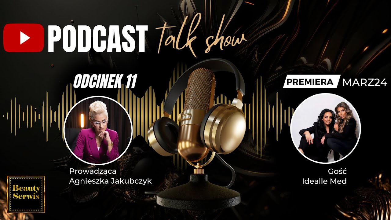 Pełen podcast o szkoleniach w branży beauty z marką Idealle-med