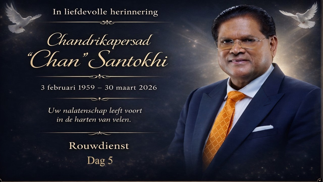 LIVESTREAMING Dag 5 Rouwdienst van Chandrikapersad 