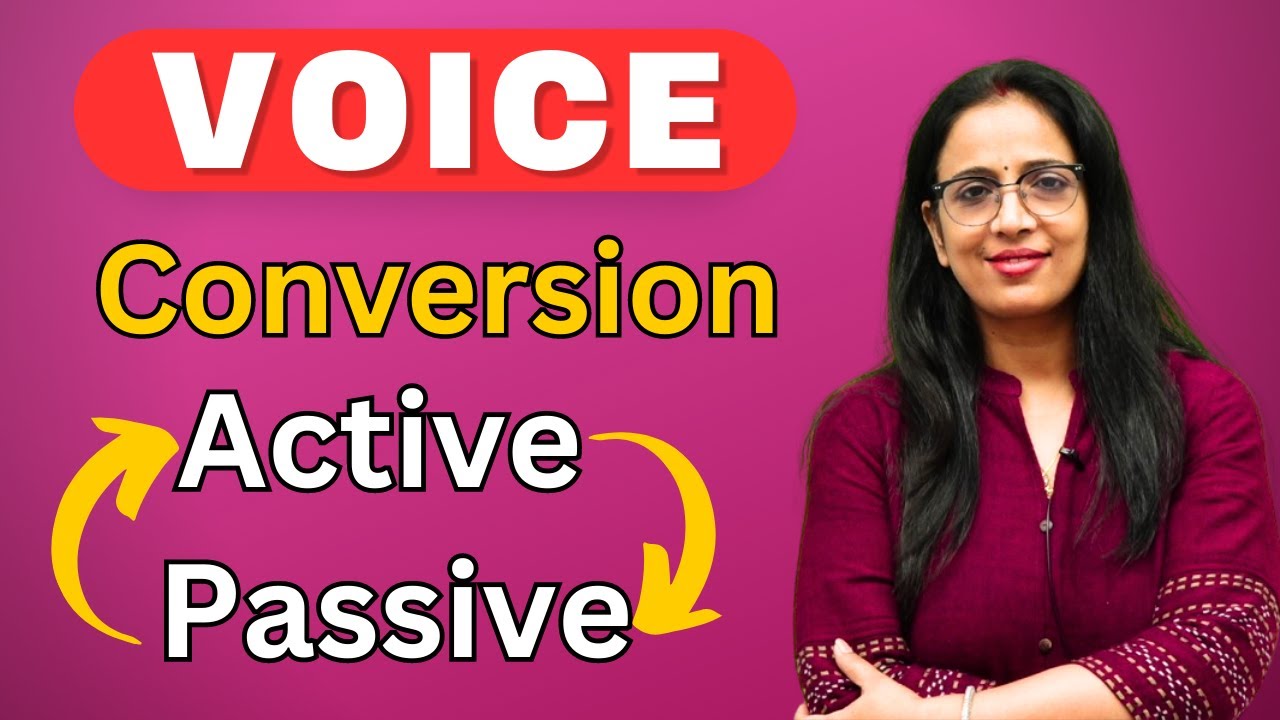 Learn Active to Passive Conversion in 20 Minutes || Basic English Grammar in Hindi || By Rani Ma'am
