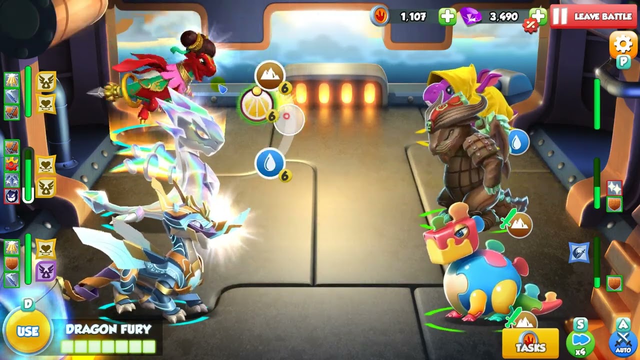 [Weekend ] Test Prisma Dragon with 10th star - Dragon Mania Legends