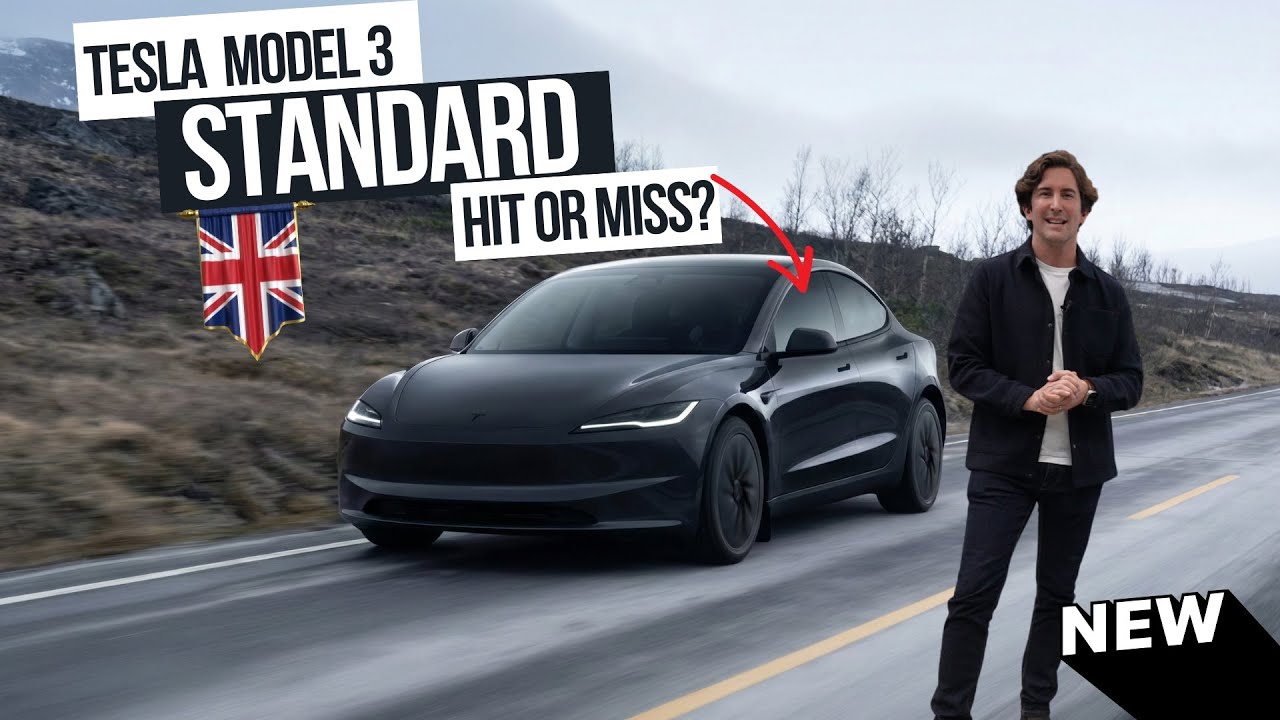 Компания Tesla только что выпустила стандартную версию Model 3 (но хороша ли она?).