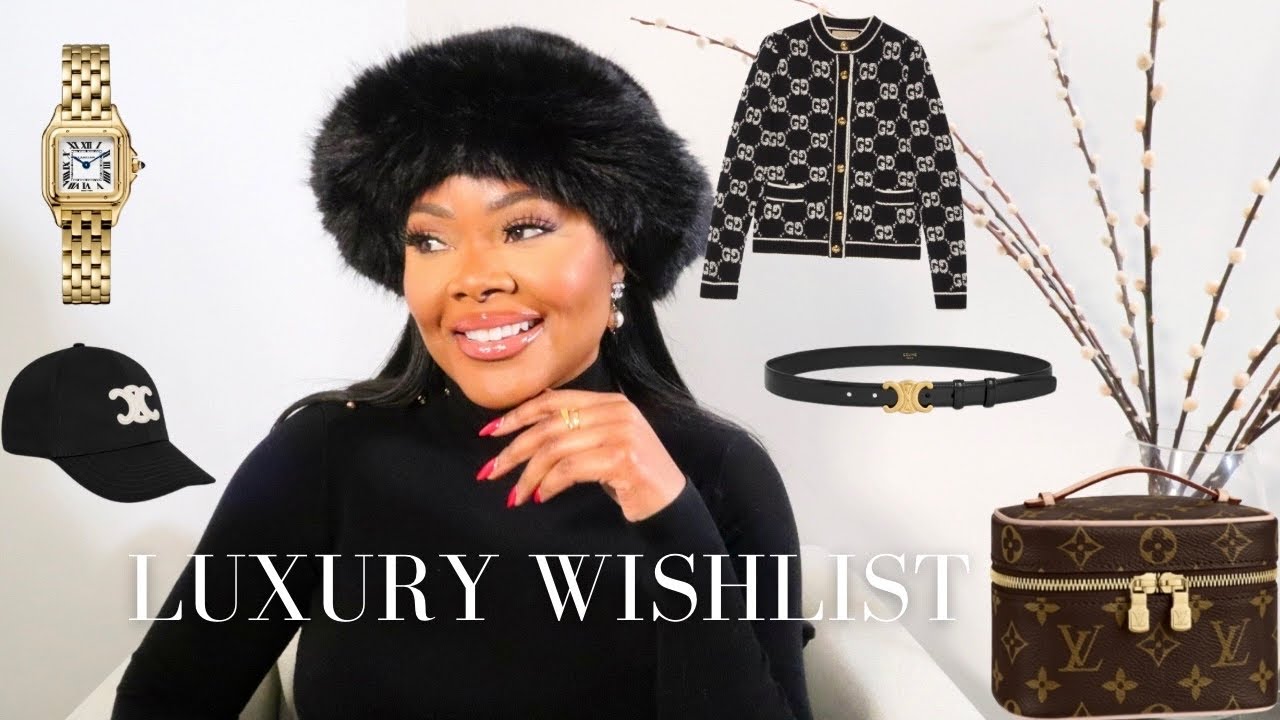 MY 2024  LUXURY WISHLIST | CELINE TRIOMPHE , LOUIS VUITTON COSMETIC BAG  & TOM FORD | Edwigealamode