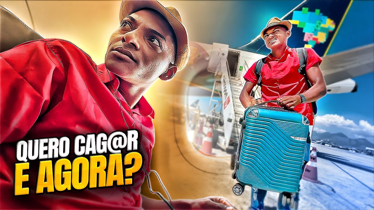 AÊ! O AVIÃO DE BETO TIZIU DECOLOU E ELE FOI NA JANELA 🤣🤣 | BETO TIZIU
