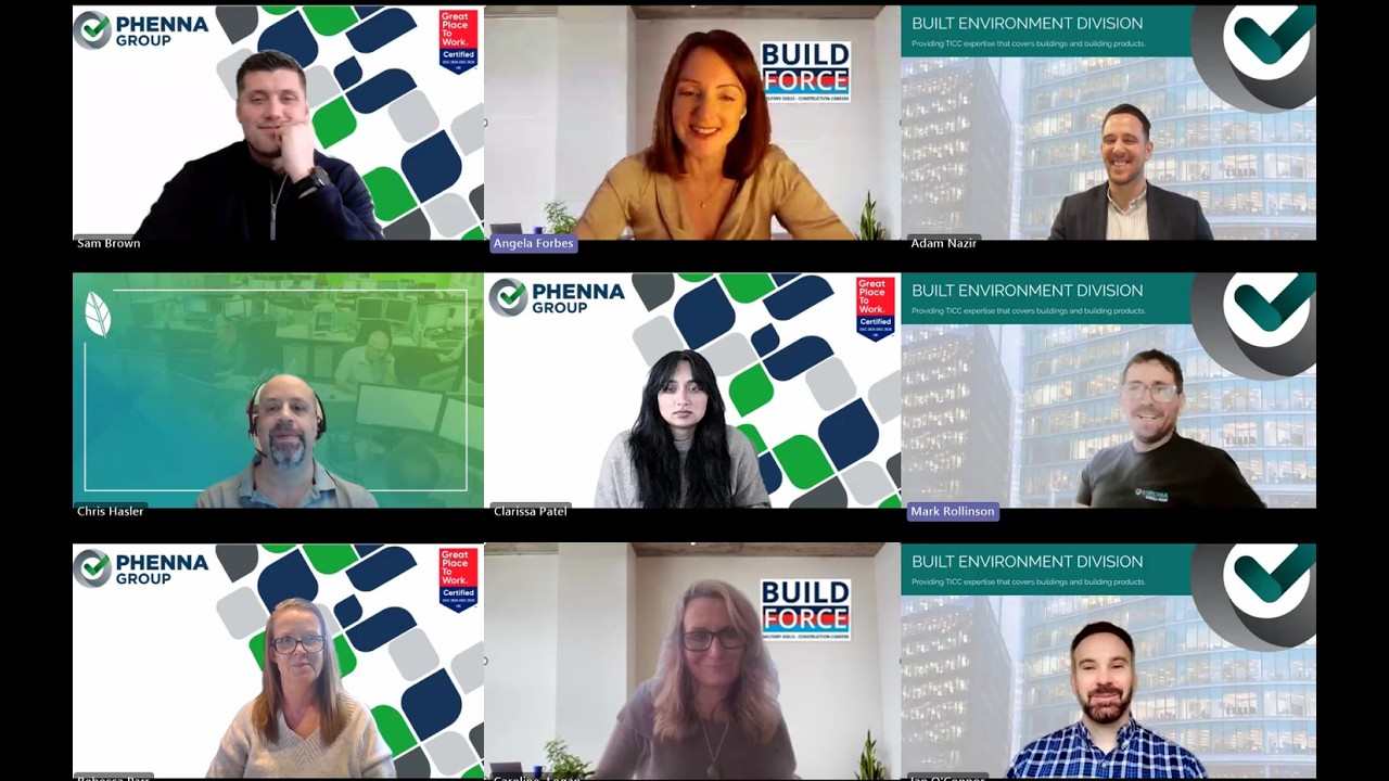 Seminar 133: BuildForce Virtual Career Chat: Phenna Group - Built Environment