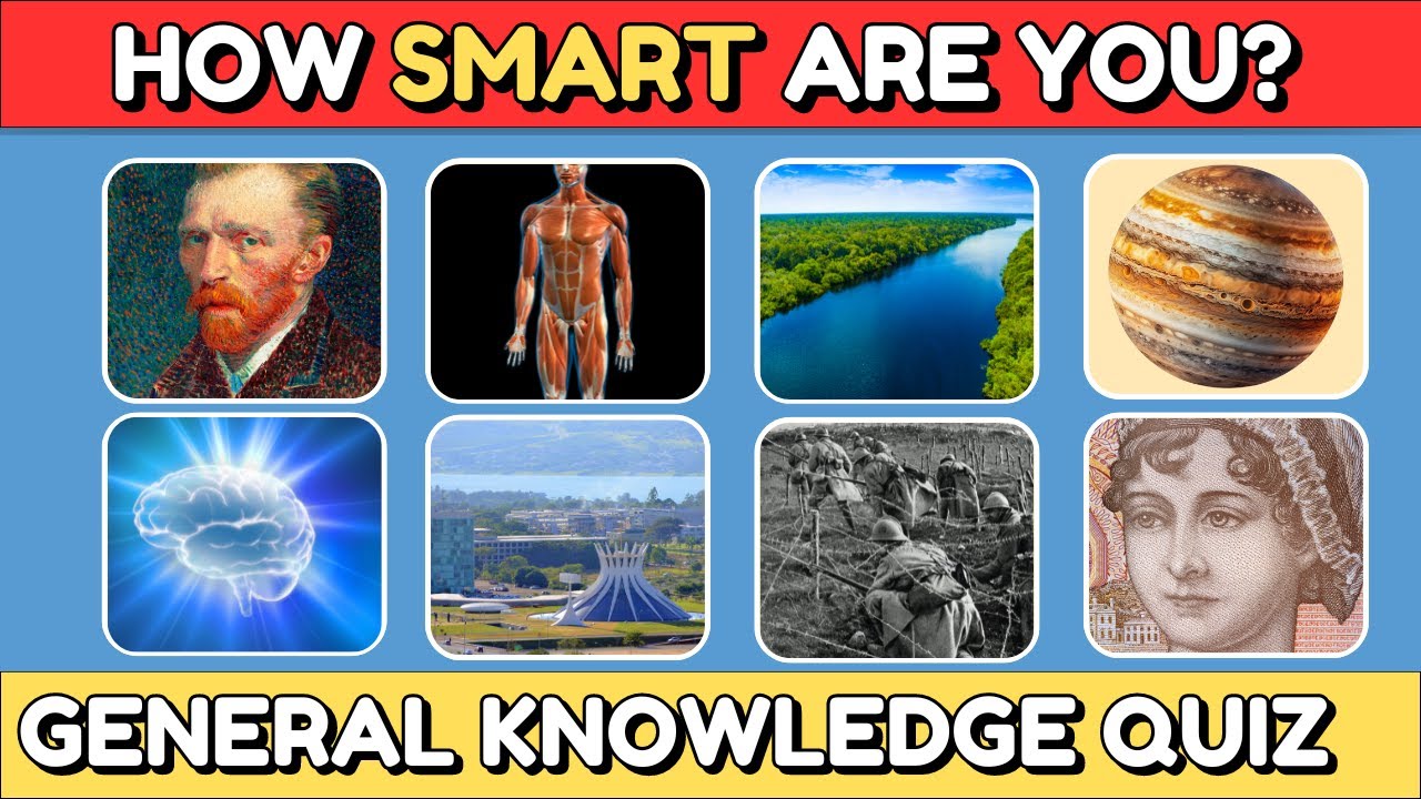 How Smart are You ❓ 🧠🧠 | General Knowledge Quiz