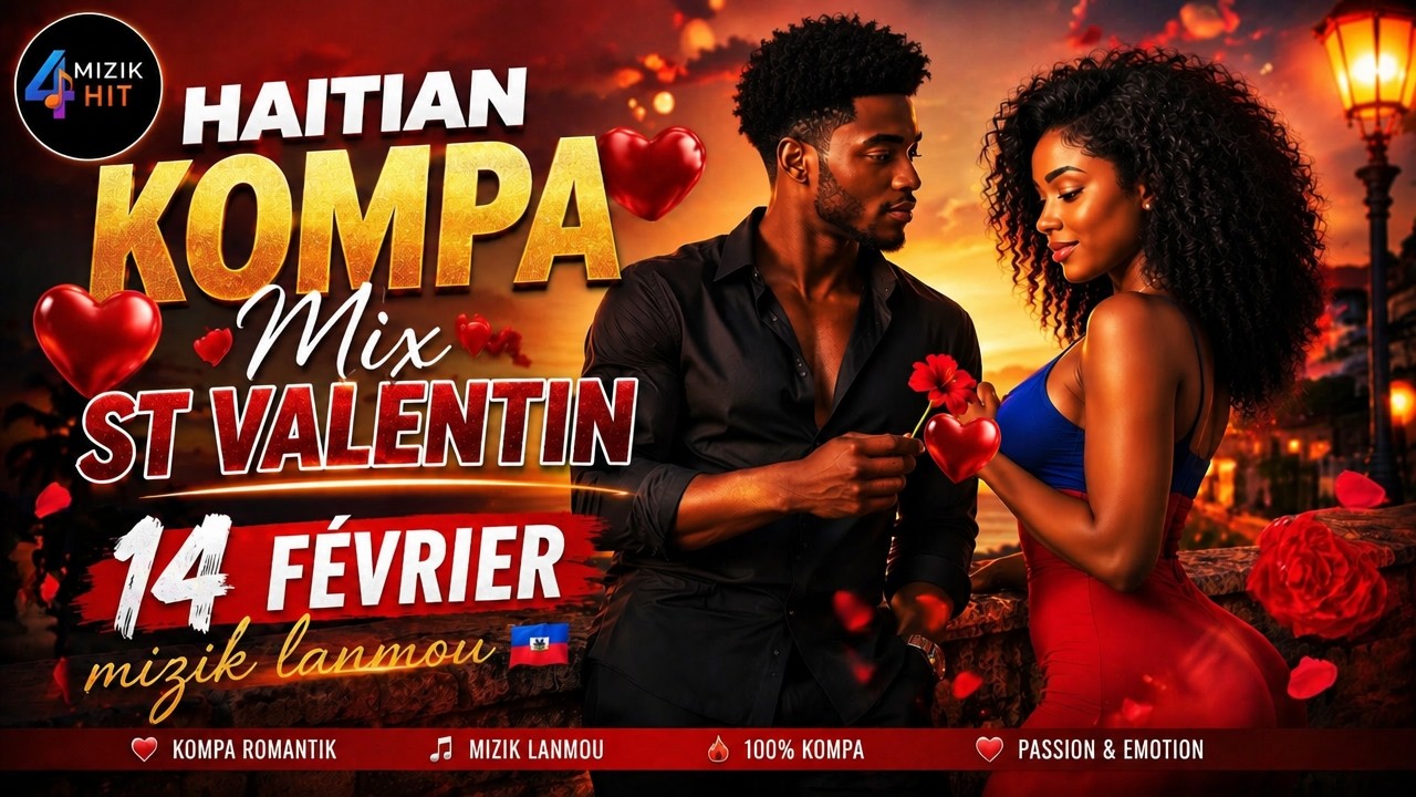 Haitian kompa Mix st valentin🔥 14 Février 🔥 mizik lanmou 🇭🇹