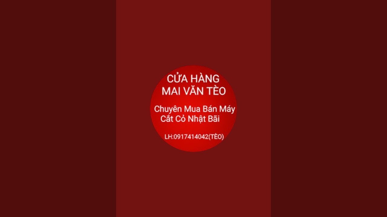 Cửa Hàng Mai Văn Tèo đang phát trực tiếp!