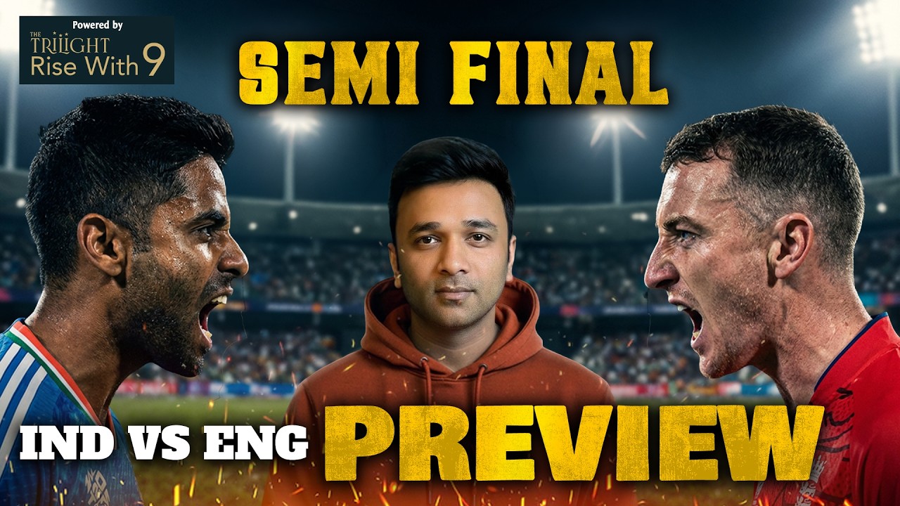 The Ultimate Knockout Clash! 🏏 IND vs ENG Semi Final 🔥|| Suman Tirumalasetti || Sumans Dugout