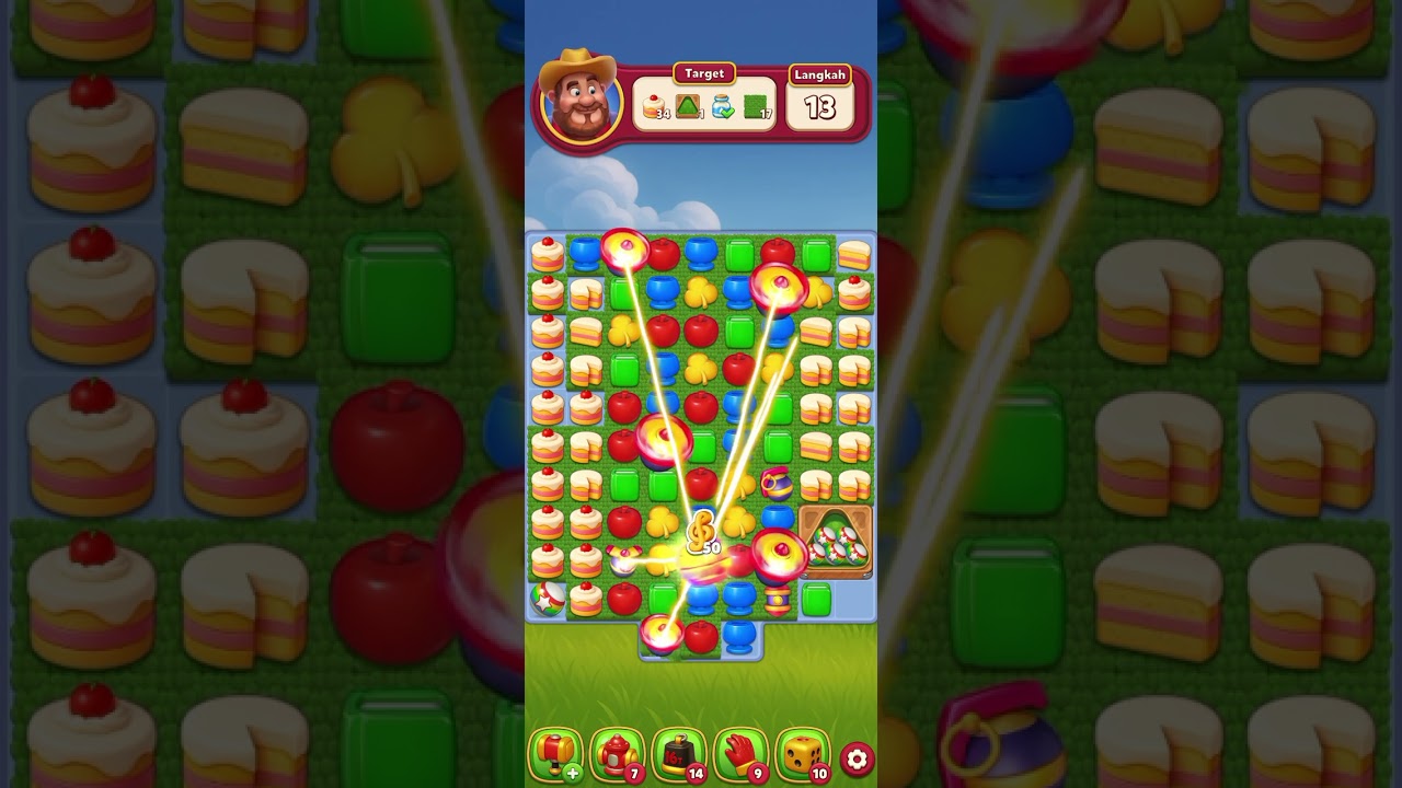 Family Farm Match Gameplay Walkthrough Level 1391-1395