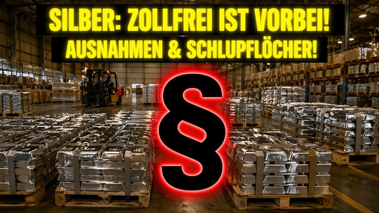 Silber: Zollfrei ist vorbei! Ausnahmen & Schlupfl&ouml;cher!