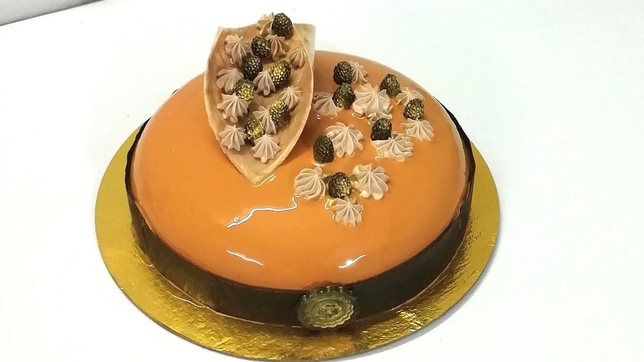 Basic new simple cake design - 54(chocolate garnishing)