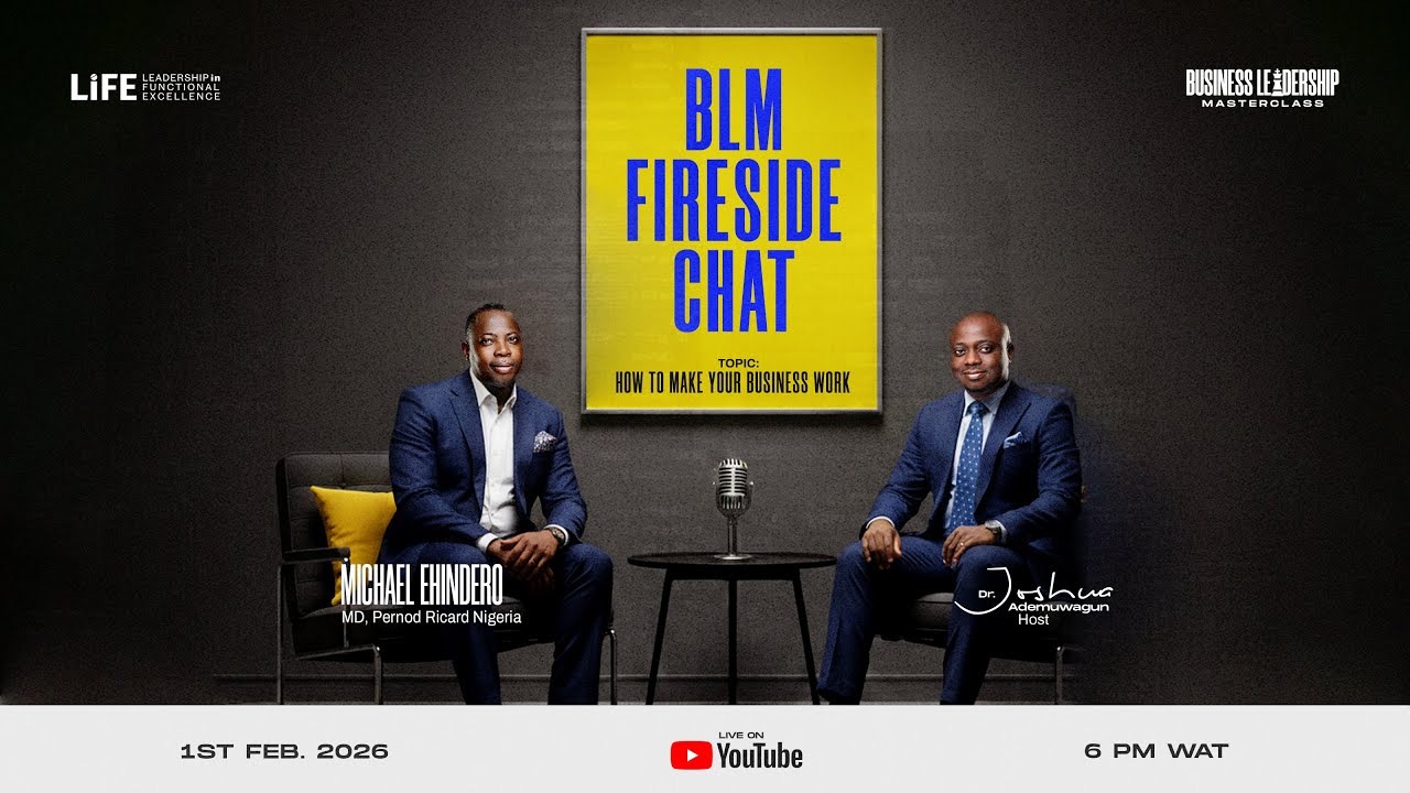 BLM Fireside Chat: How to Make your Business Work with Dr Josh × Michael Ehindero - February 1st