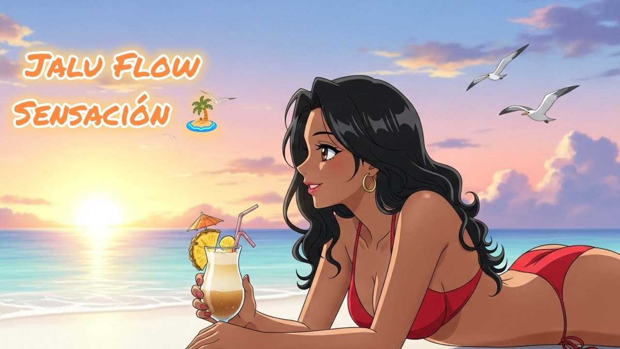 Sensaci&oacute;n 🌅 🏝️ Jalu Flow (V&iacute;deo Animado)