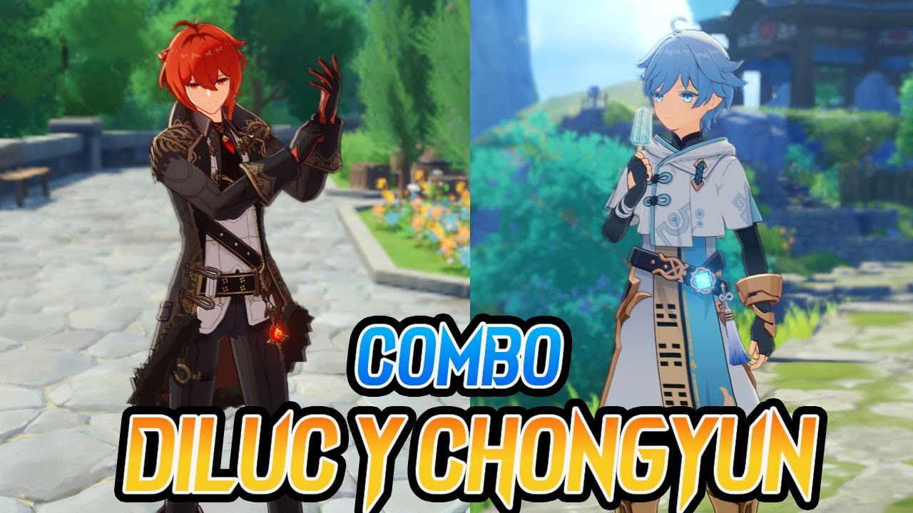 El MEJOR Combo con DILUC y CHONGYUN! - Genshin Impact