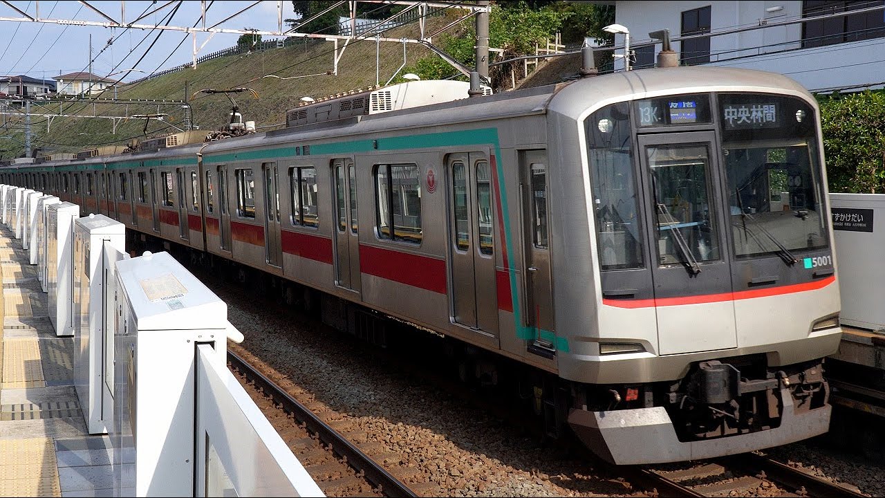 【4K60P】東急田園都市線5000系電車(日立IGBT-VVVF)到着・発車シーン集+乗車動画(走行音) 九段下駅、長津田駅、つくし野駅、すずかけ台駅、南町田グランベリーパーク駅にて 2023.10