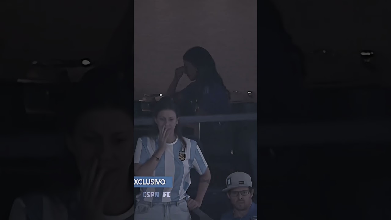 Antonela's reaction to Messi's penalty miss🥺