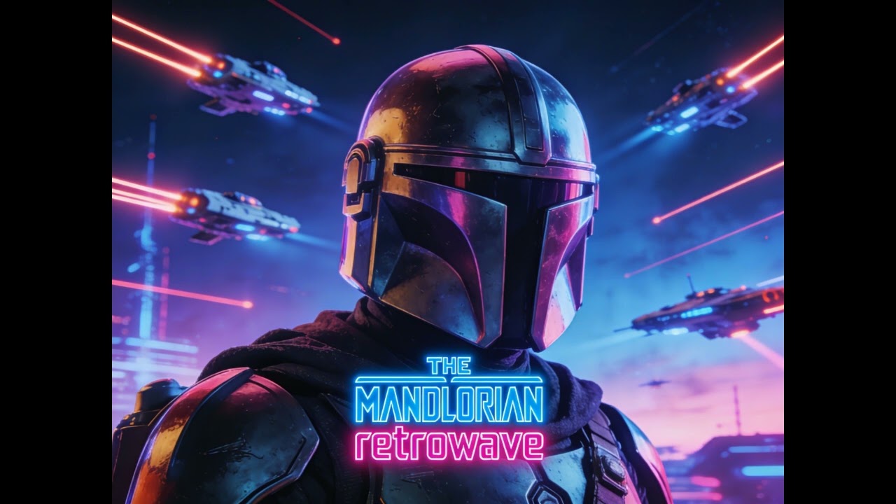 Mandalorian Theme   Retrowave Cover