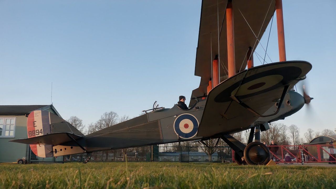 How to Start a 107-Year-Old Warbird! | Airco DH.9