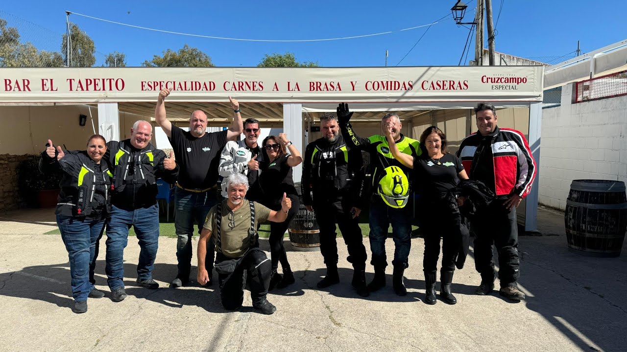 Babieca cumple los 500mil kms y Toni lo celebra con nueva moto y Ruta con #V-strom Cádiz#