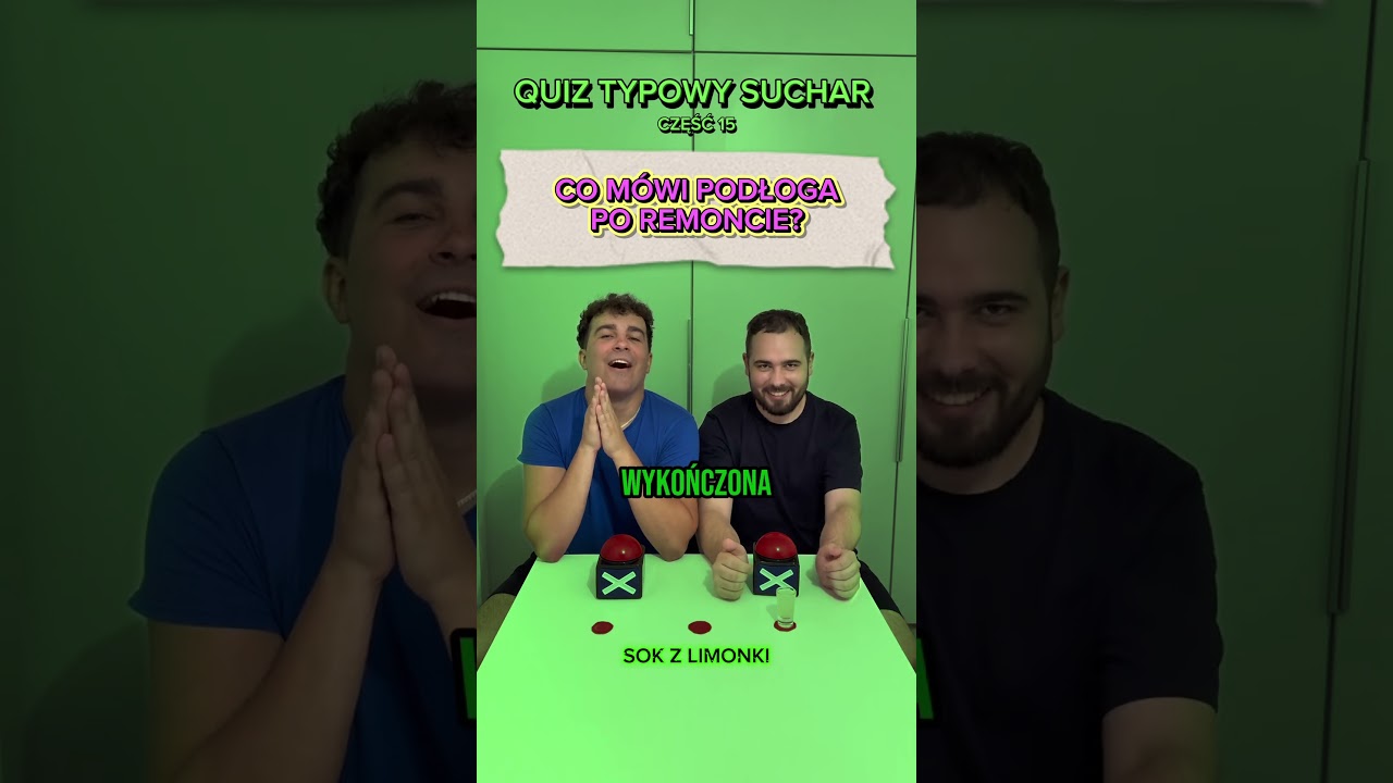 Quiz typowy suchar część 15. Znaliście wszystkie suchary? #quiz #suchar #śmieszne #funny #gra