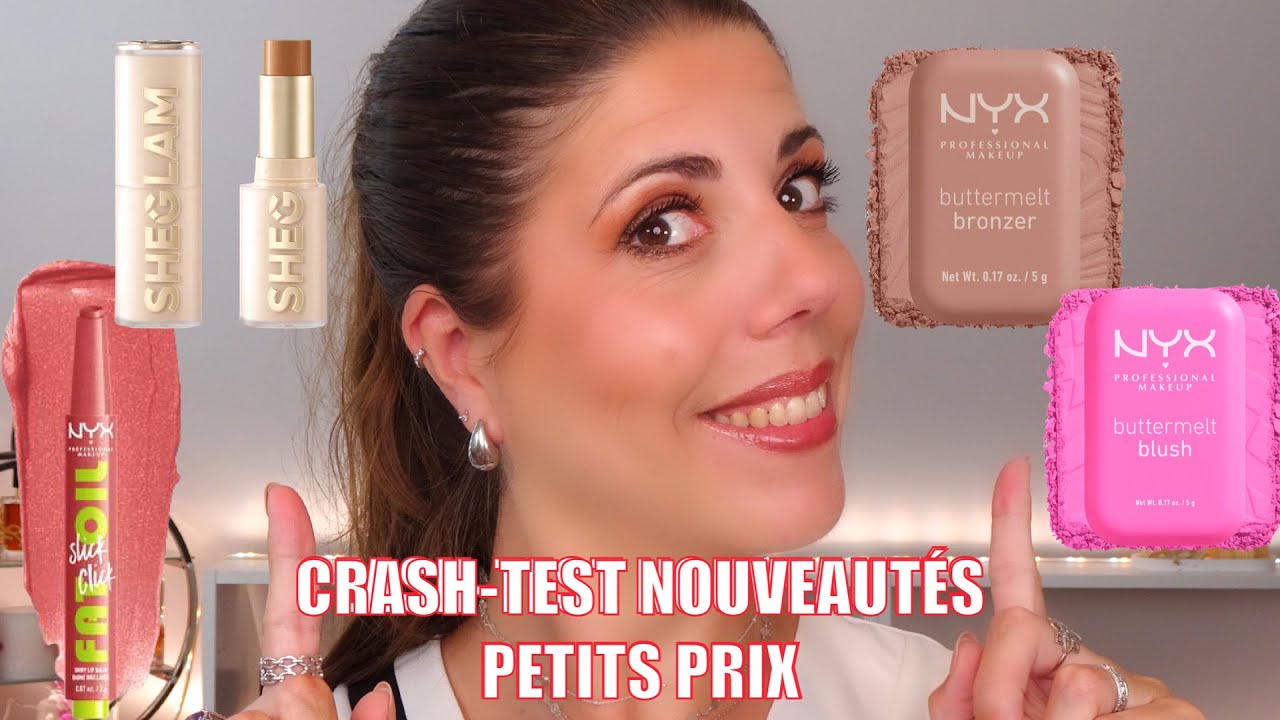 CRASH-TEST NOUVEAUTÉS PETIT PRIX NYX ET SHEGLAM