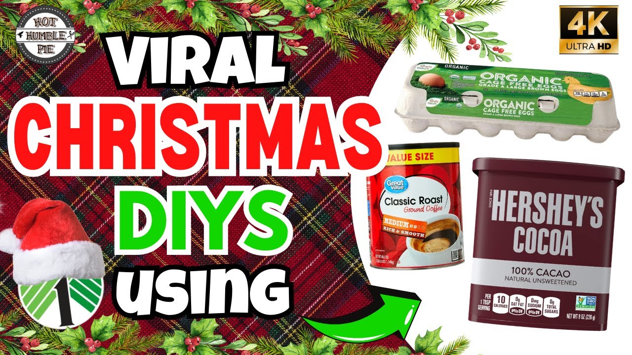 Dollar Christmas Crafts | Cheap & FREE Christmas DIY Home Decor | Cardboard Christmas DIY