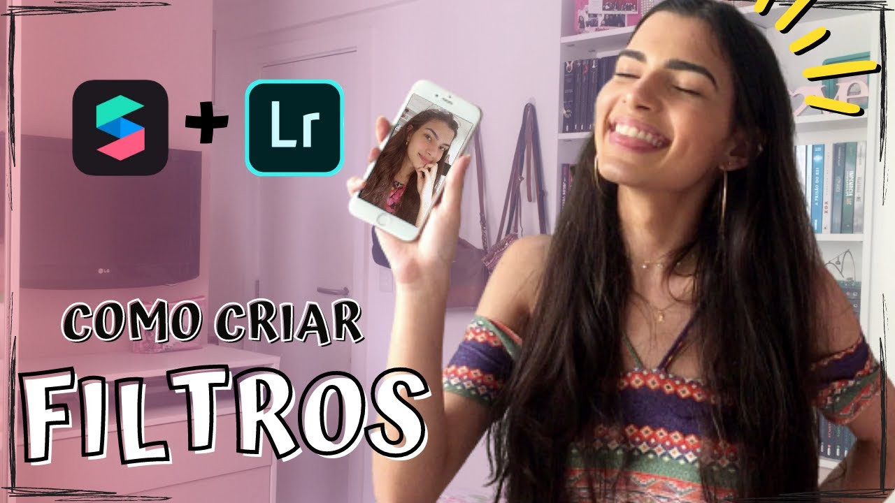 COMO FAZER O SEU PRÓPRIO FILTRO PARA O INSTAGRAM NO CELULAR 📲✨⎢Super fácil e SEM photoshop
