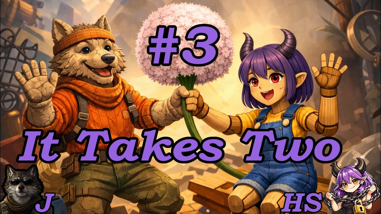 🌹 It Takes Two VOD #3 | 😈 Succu x Wolf ( @JohnnyGmCh ) 🐺 Párterápia! 💓 | HollieSwear