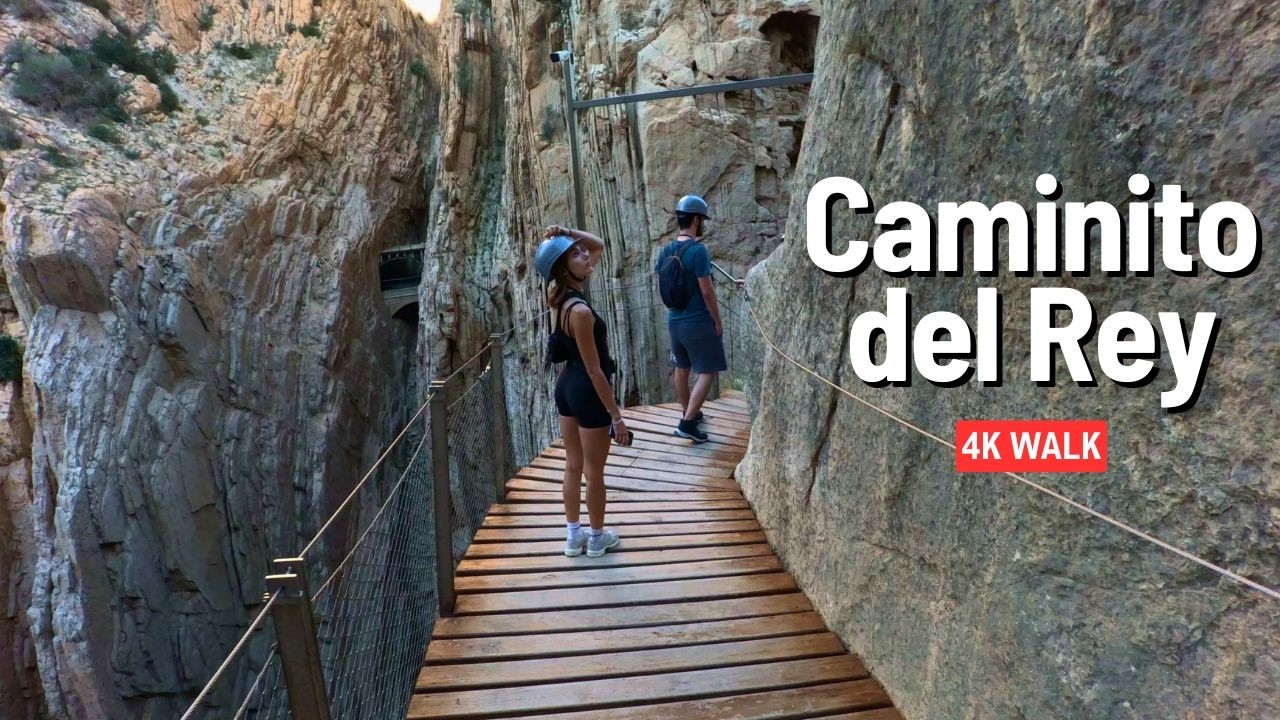 CAMINITO DEL REY 🥾 Malaga Hike 🇪🇸 Guide 4K