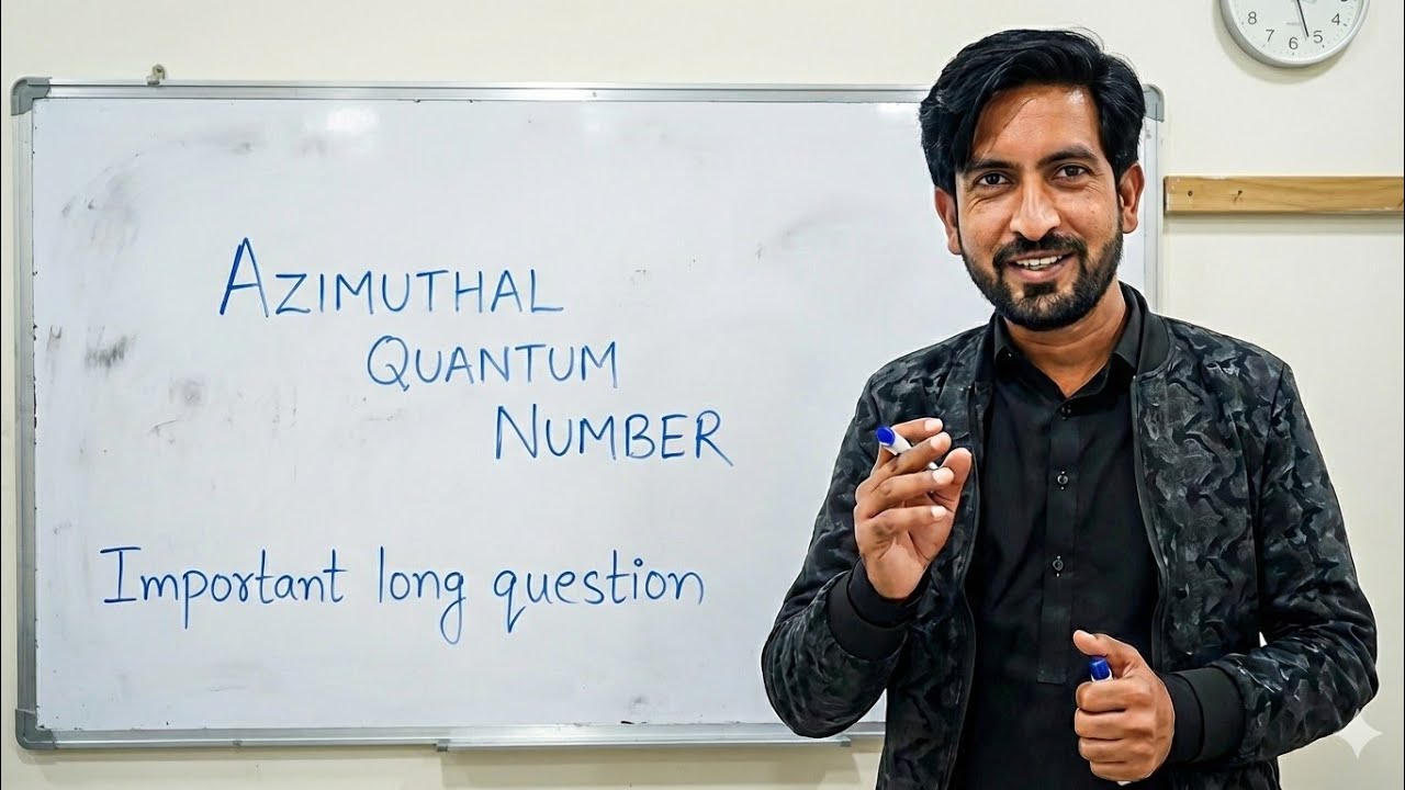 Azimuthal Quantum Number | Chemistry #AzimuthalQuantumNumber #chemistry #education 
